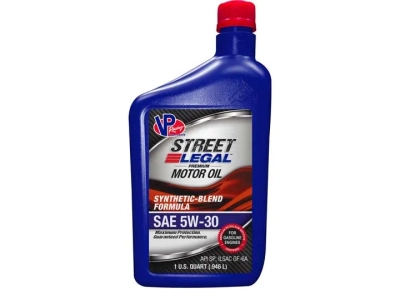 VP Racing Street Legal Synthetic Blend - 5w/30, 12qt case