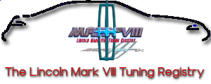 Lincoln Mark VIII Tuning Registry